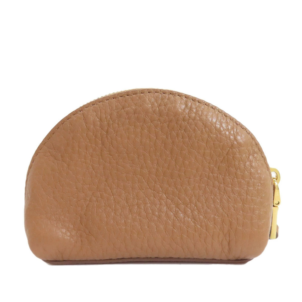 Prada Pouch leather accessory Clutch Black